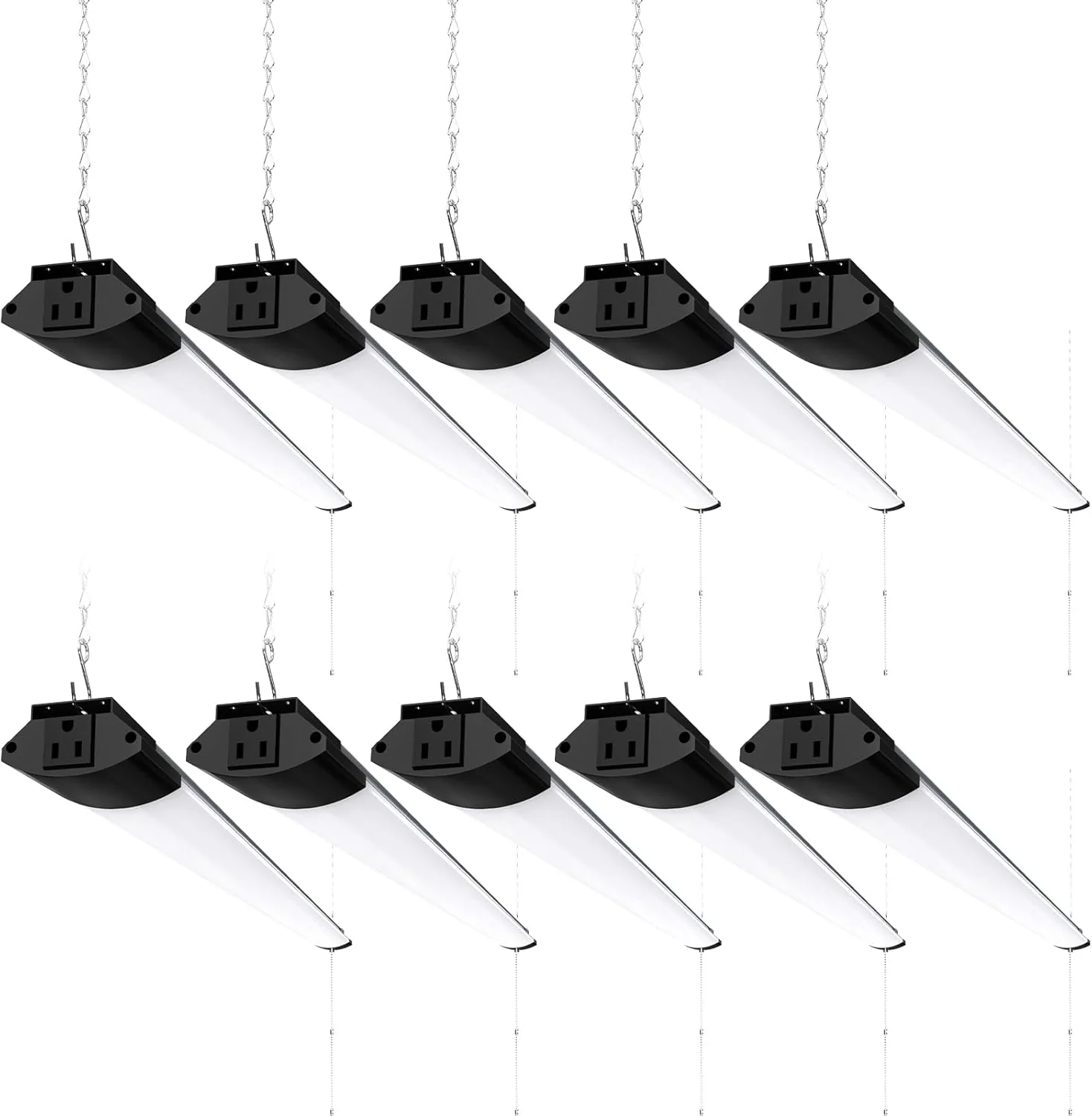 Barrina 84W LED Shop Lights 4FT 5000K 10000LM | Hanging, Linkable & Power Plug Cords | BS84 - Image 12