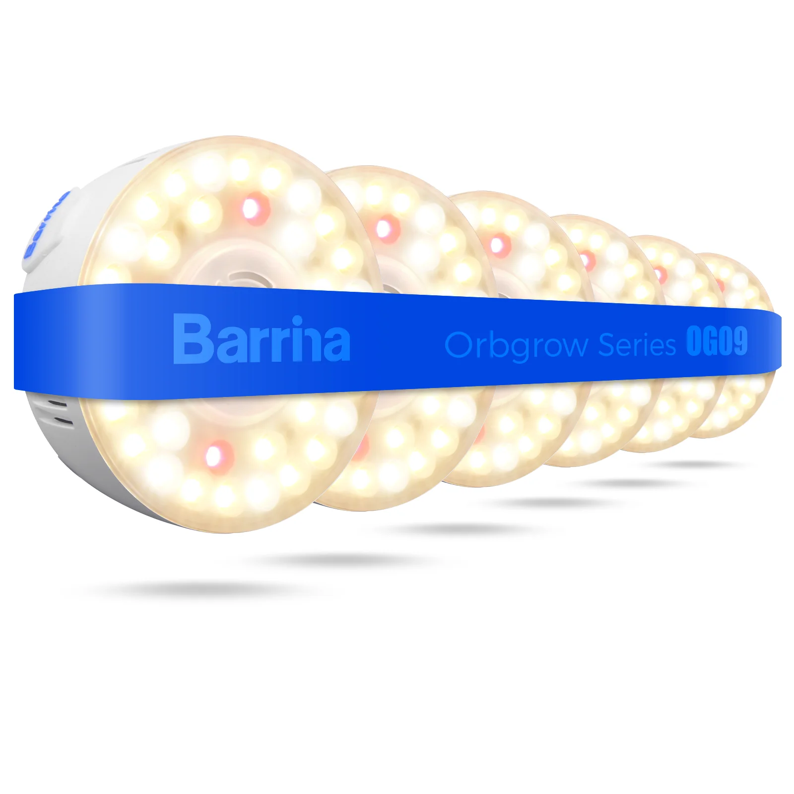Barrina Orbgrow 9W LED Puck Grow Lights 3000K+6500K+660nm | Full Spectrum, Magnetic & Linkable | OG09 - Image 15