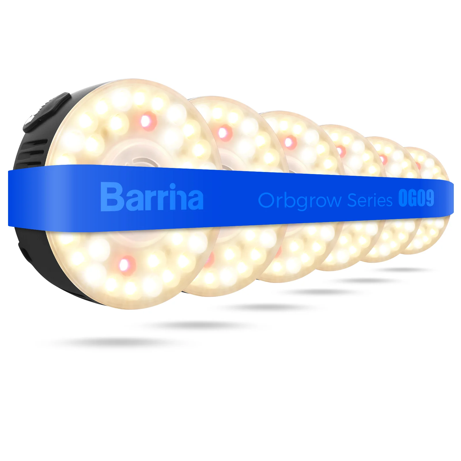 Barrina Orbgrow 9W LED Puck Grow Lights 3000K+6500K+660nm | Full Spectrum, Magnetic & Linkable | OG09 - Image 14