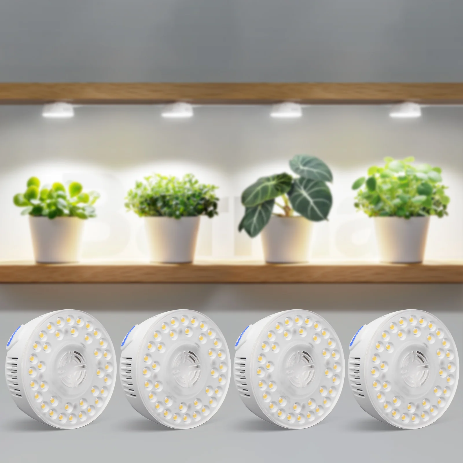 Barrina Orbgrow 9W LED Puck Grow Lights 5000K | Full Spectrum, Magnetic & Linkable | OG09 - Image 16