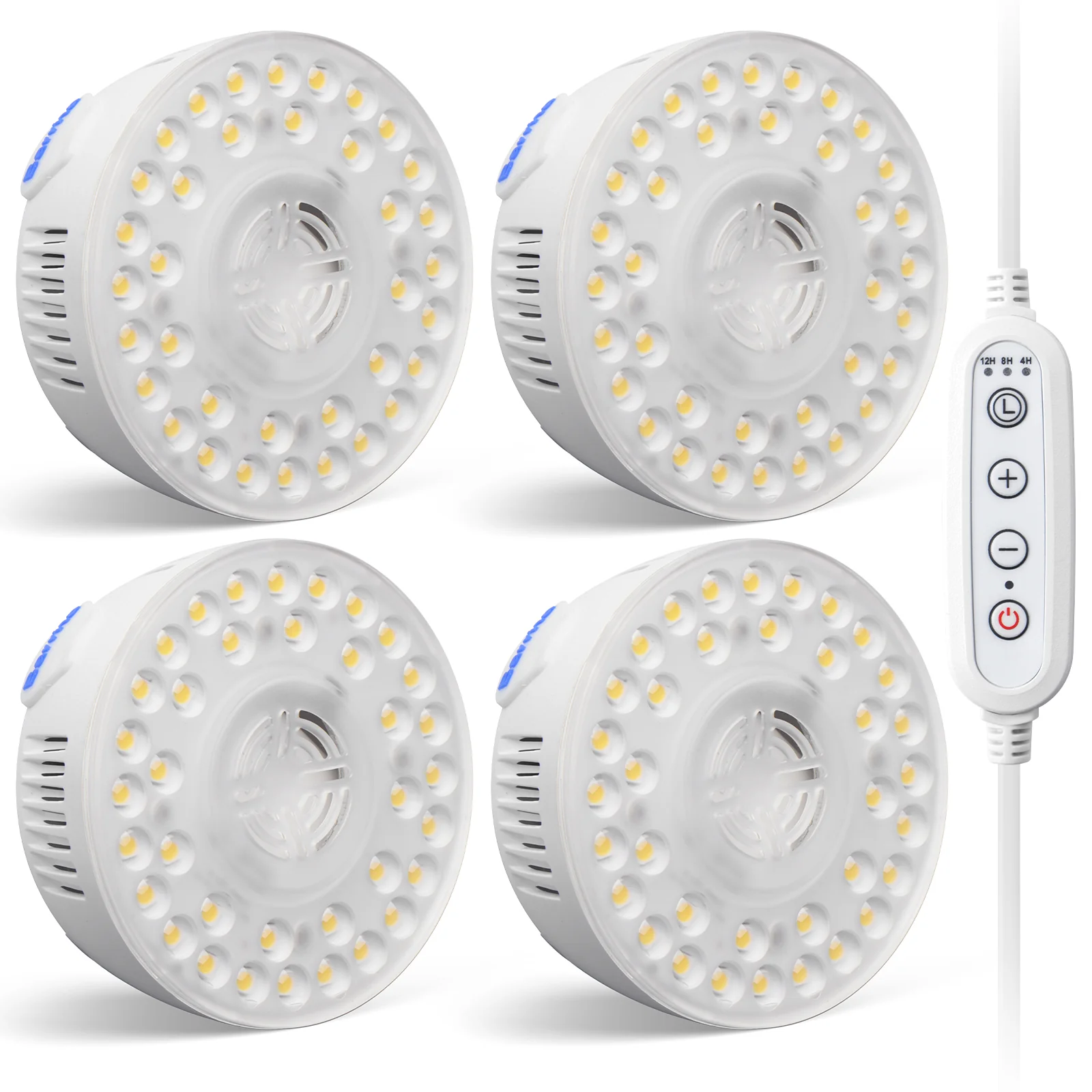 Barrina Orbgrow 9W LED Puck Grow Lights 5000K | Full Spectrum, Magnetic, Timer, Dimmable & Linkable | OG09 - Image 18