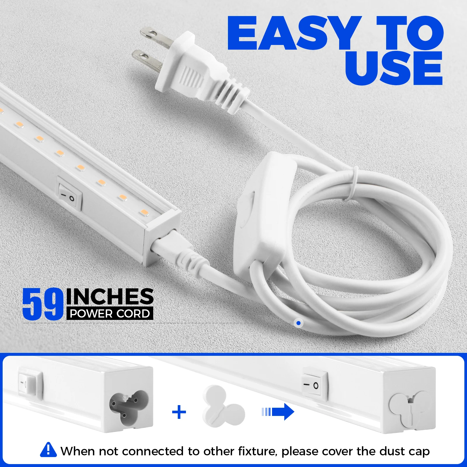 Barrina T5 10W LED Grow Light 2FT Yellow Light | Full Spectrum & Linkable | MF10 - Image 8