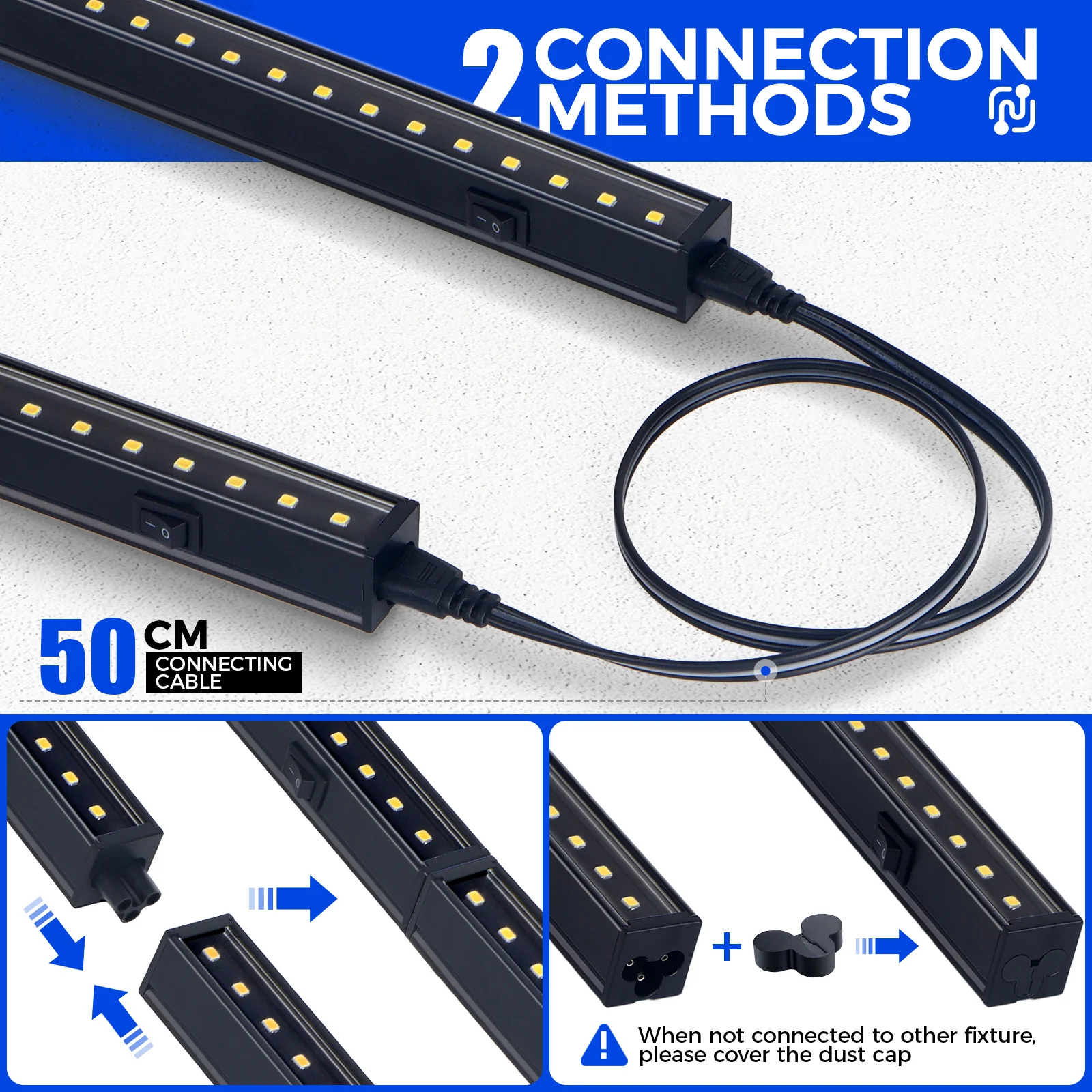 Barrina T5 10W LED Grow Lights 2FT 5000K | Full Spectrum, Magnetic & Linkable | NF10 - Image 5
