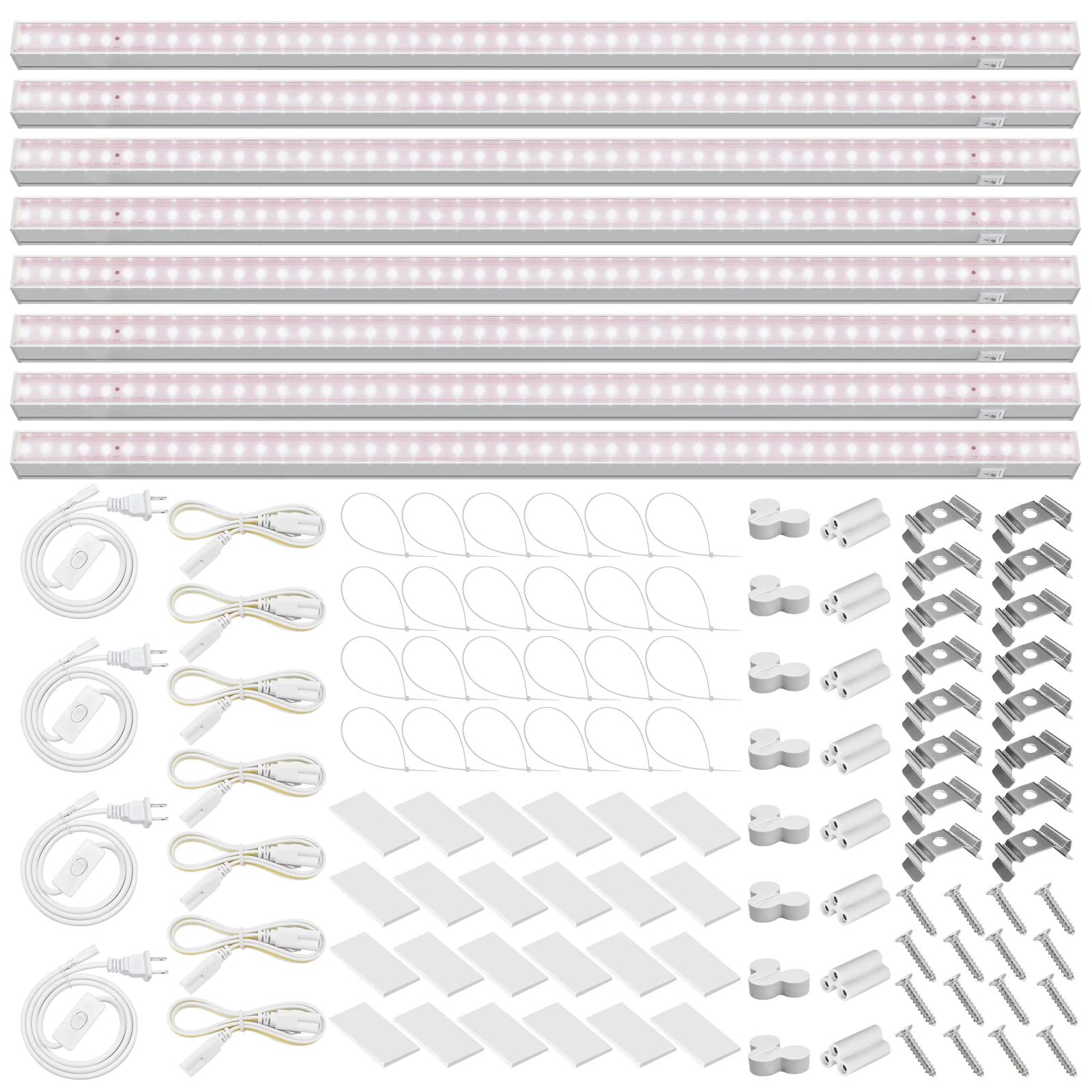 Barrina T5 10W LED Grow Lights 2FT Pinkish White | Full Spectrum & Linkable | MF10 - Image 11