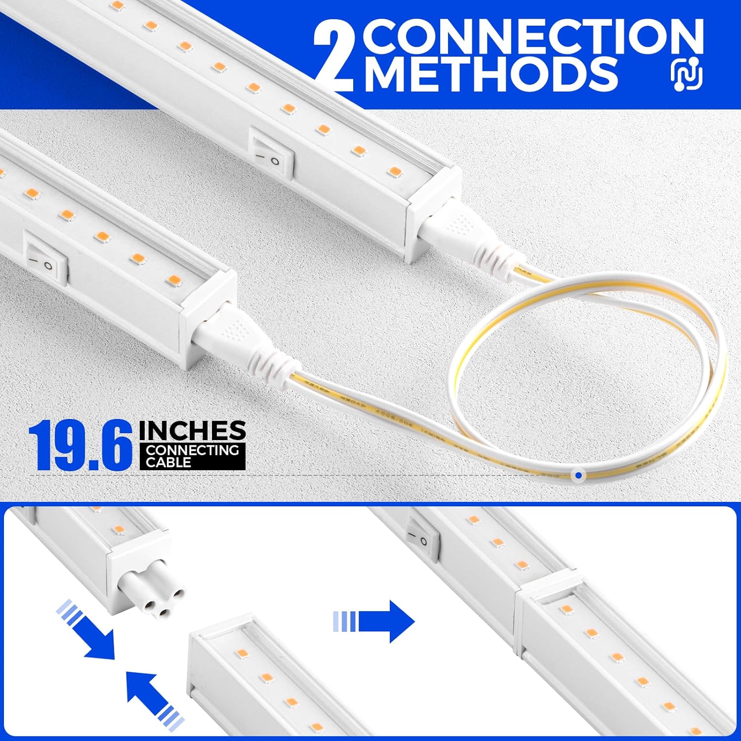 Barrina T5 16W LED Grow Lights 3FT Pinkish White | Full Spectrum & Linkable | MI16 - Image 7