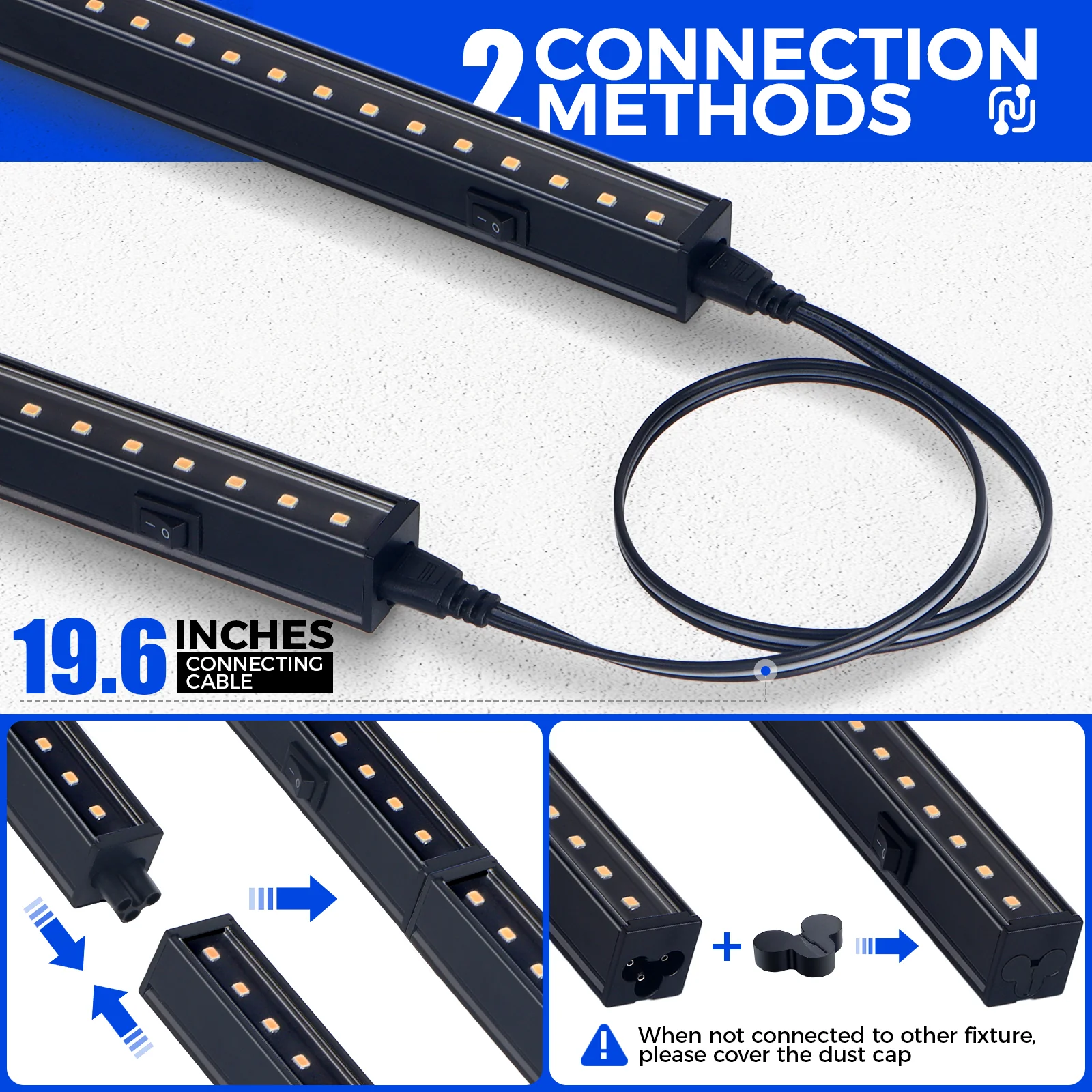 Barrina T5 5W LED Grow Lights 1FT Yellow Light | Full Spectrum, Magnetic & Linkable | NC05 - Image 5