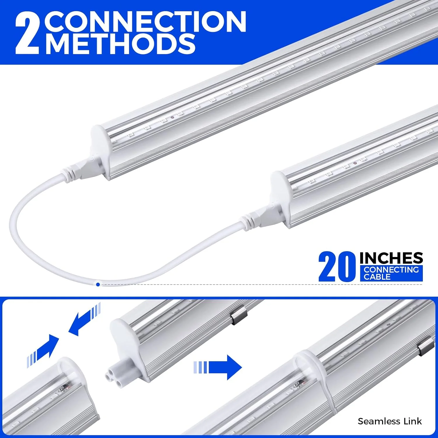Barrina T5 9W LED UV Black Lights 2FT | Linkable | U09 - Image 5