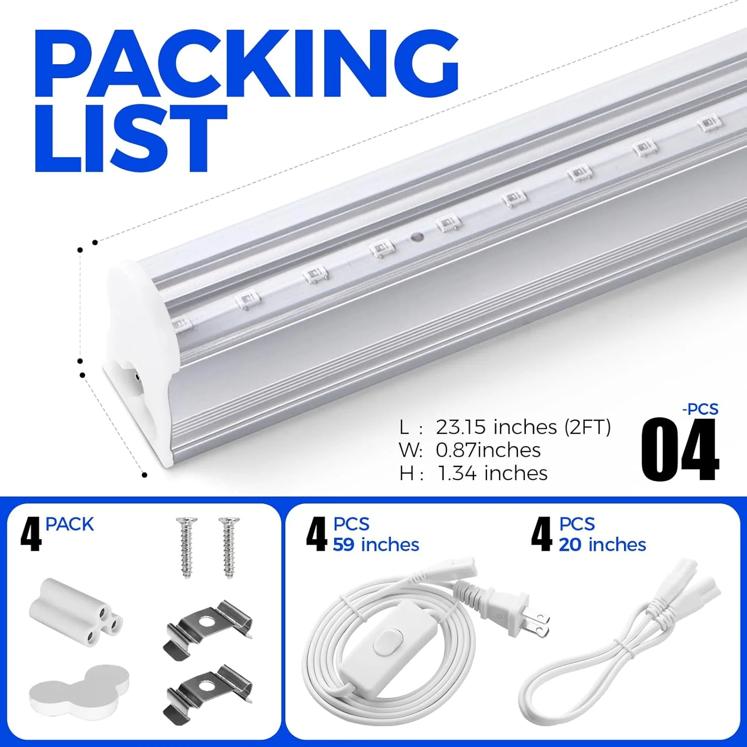 Barrina T5 9W LED UV Black Lights 2FT | Linkable | U09 - Image 7