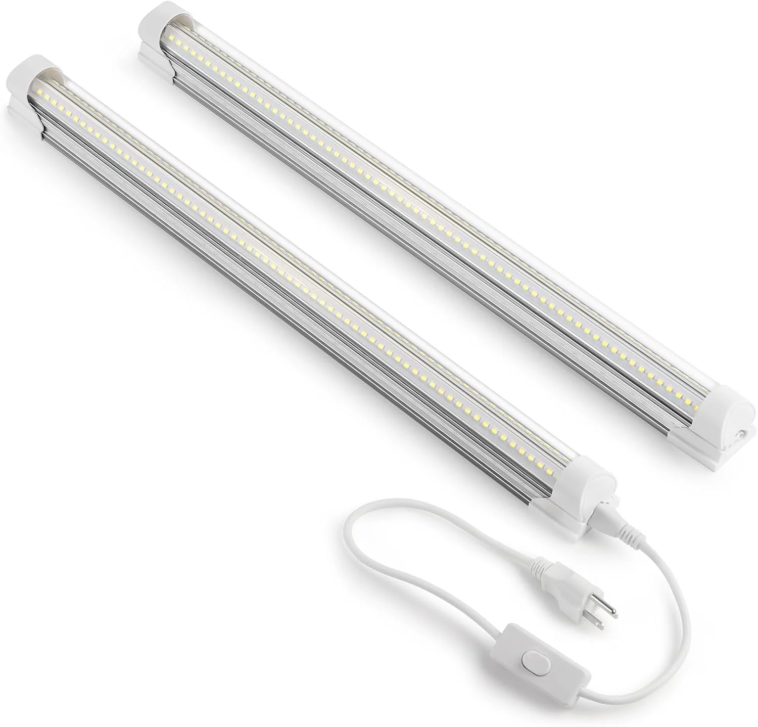 Barrina T8 25W LED Shop Lights 1.5FT 6500K 3450LM | Clear Cover & V Shape Tube | BAD16 - Image 9