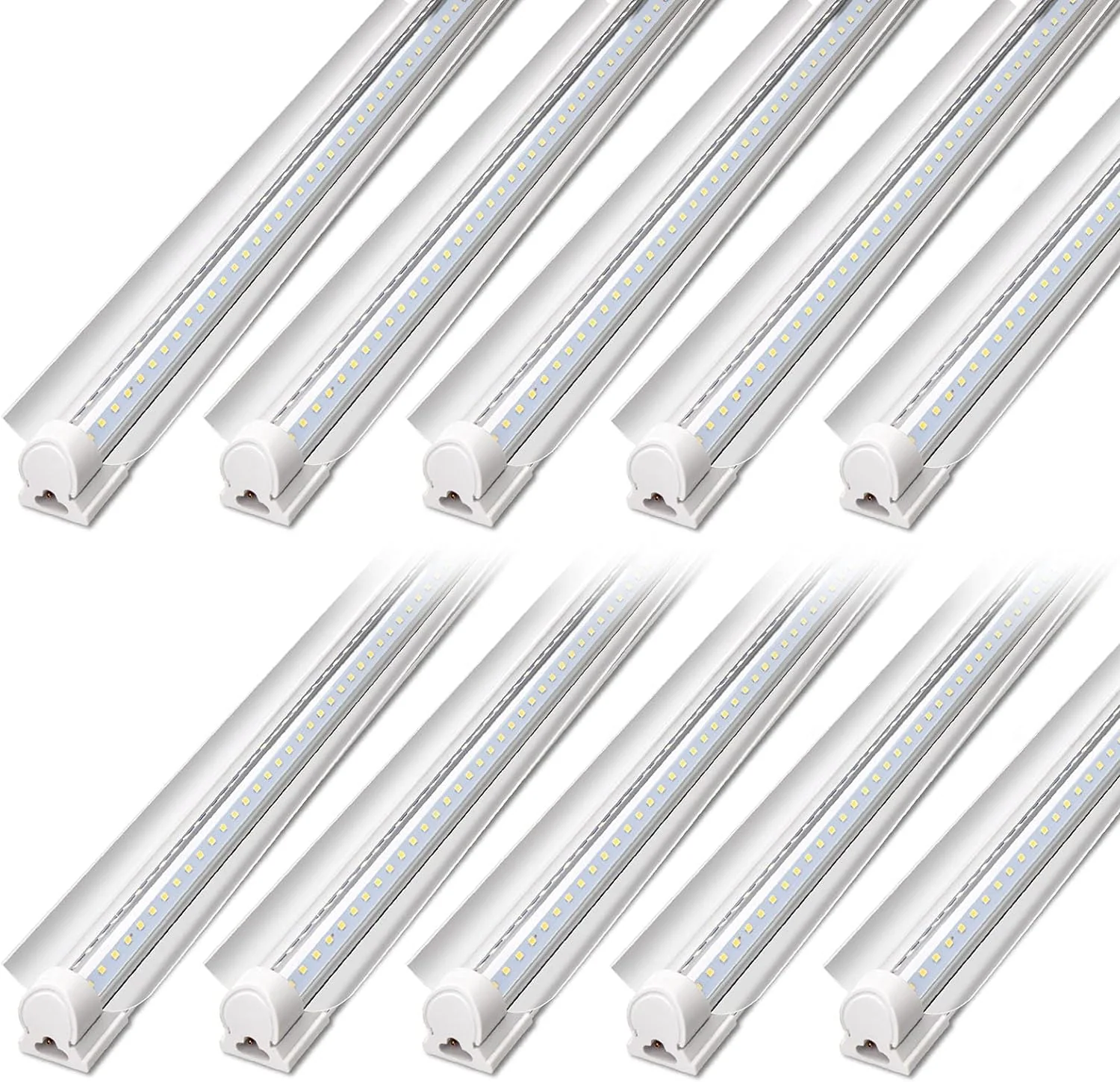 Barrina T8 40W LED Shop Lights 4FT 6500K 5000LM | Clear Cover & V Shape Tube | BAL40 - Image 12