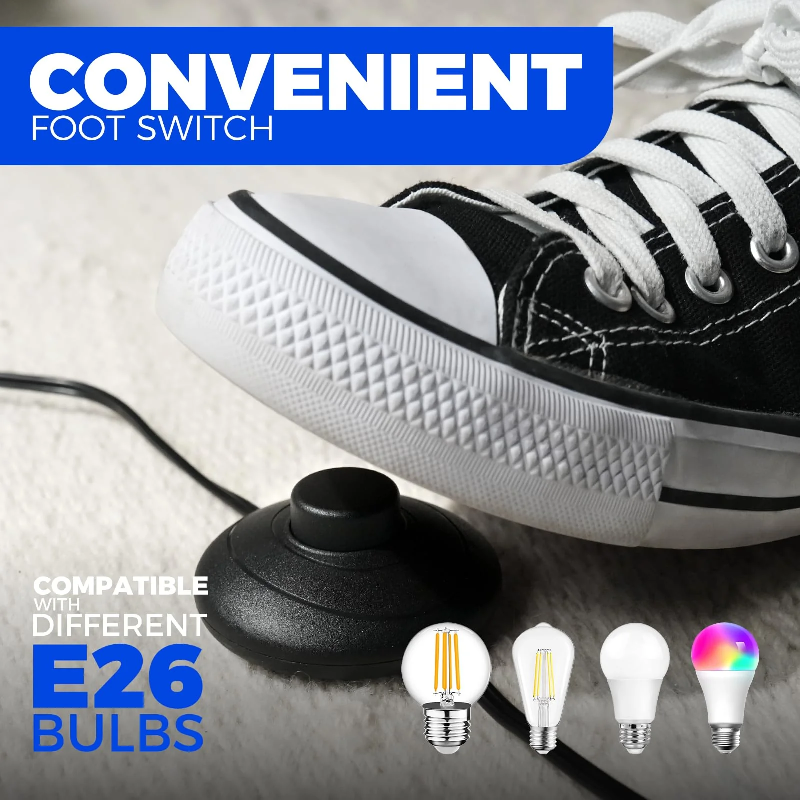 Barrina 5W LED Uplighting Spotlight 2700K | Detachable & Foot Switch | UL1B07 - Image 7